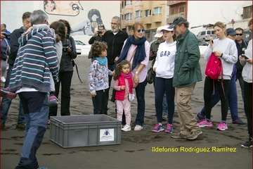Ruta por la costa en memoria de José Luis González Ruano (Foto Ildefonso Rodríguez y TA)